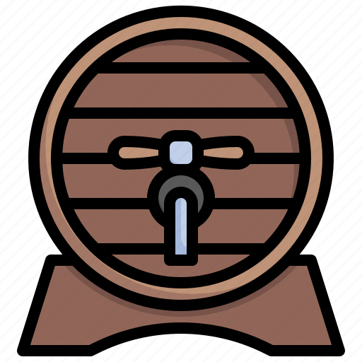 Oak, barrel, winery, food, restaurant, keg icon - Download on Iconfinder