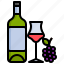 wine, bottle, food, restaurant, alcoholic, drinks 