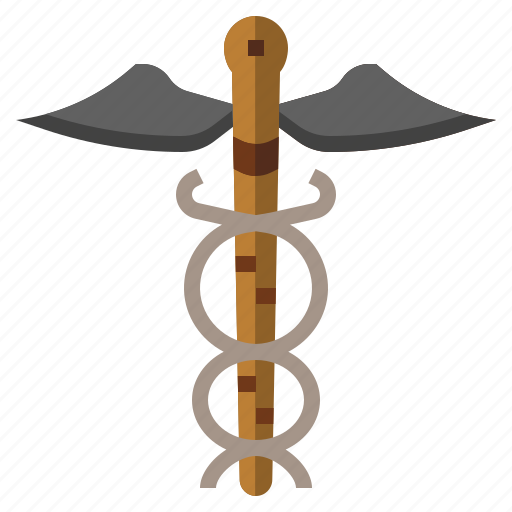 Greece, caduceus, medical, wings icon - Download on Iconfinder