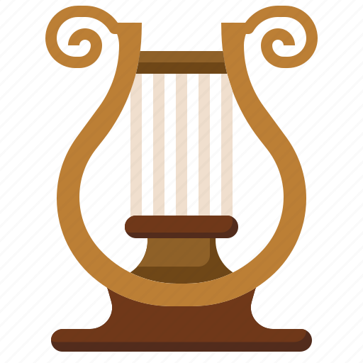 Greece, lyre, music, multimedia, string, instrumen, audio icon - Download on Iconfinder