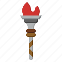 greece, torch, pyre, miscellaneous, fire, flame, gaming, burn, light