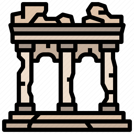 Greece, acropolis, athens, europe, architecture, building, home icon - Download on Iconfinder