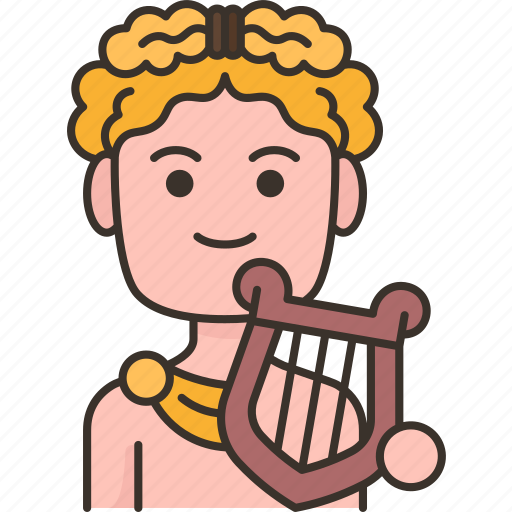 Apollo, deity, music, roman, mythology icon - Download on Iconfinder