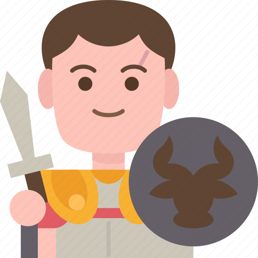 Theseus, warrior, ancient, greek, myth icon - Download on Iconfinder