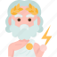 zeus, god, greek, mythology, power 