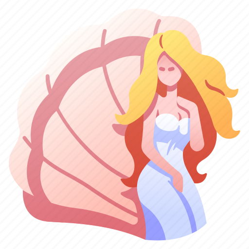 Aphrodite, greek, beautiful, goddess, woman, venus, beauty icon - Download on Iconfinder