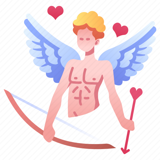 Eros, love, cupid, god, bow, arrow, heart icon - Download on Iconfinder