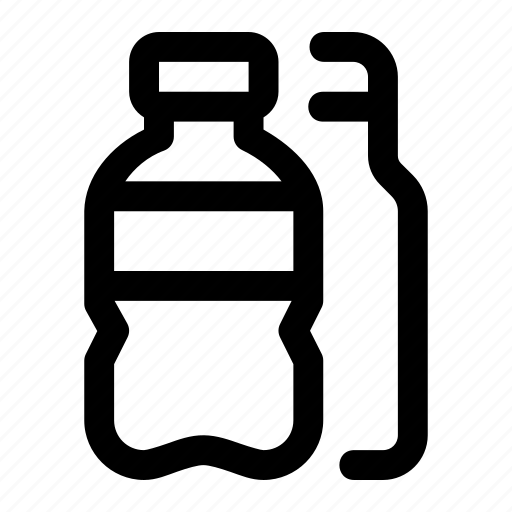Plastic, bottle, mineral, drink, waste icon - Download on Iconfinder