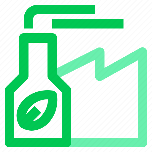 Energy, factory, green icon - Download on Iconfinder