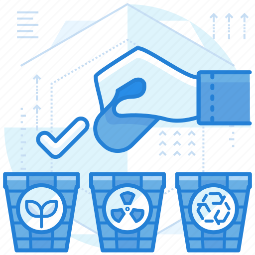 Management, recycling, sorting, trash icon - Download on Iconfinder