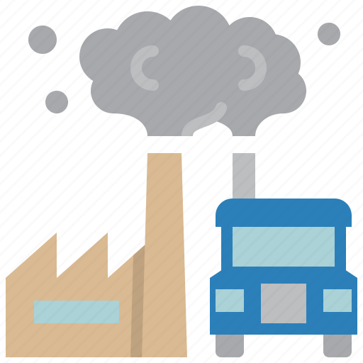 Carbon, dioxide, monoxide, emission, pollution, air, factory icon - Download on Iconfinder