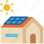 solar, rooftop, cell, sustainable, sunlight, power, energy, photovoltaic, house 