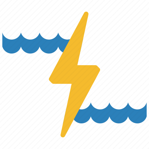 Tidal, power, energy, tide, hydro, wave, renewable icon - Download on Iconfinder