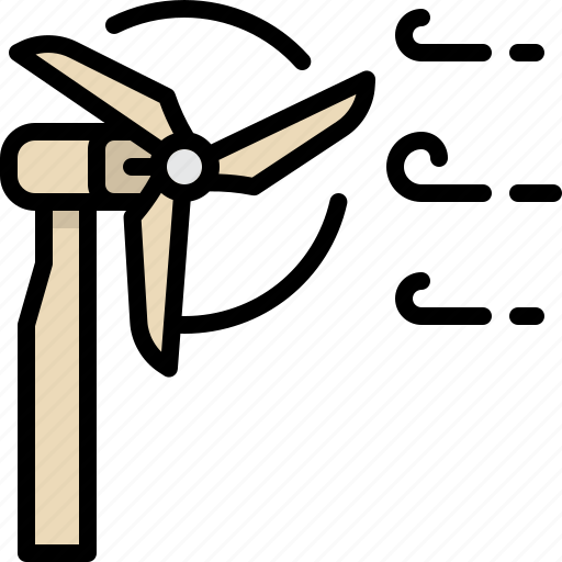 Wind, turbine, energy, power, green, clean, renewable icon - Download on Iconfinder