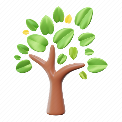 Tree 3D illustration - Download on Iconfinder on Iconfinder