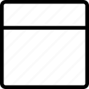 top, horizontal, grid, table