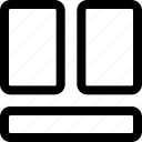 bottom, order, column, grid, layout