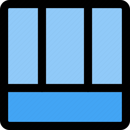 Bottom, center, layout, grid icon - Download on Iconfinder