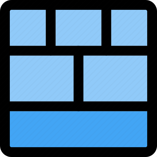 Bottom, sitemap, grid, layout icon - Download on Iconfinder