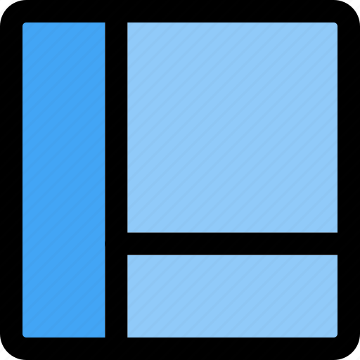 Left, bar, grid, layout icon - Download on Iconfinder