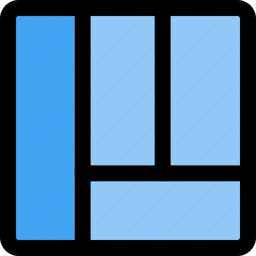 Left, header, grid, table icon - Download on Iconfinder