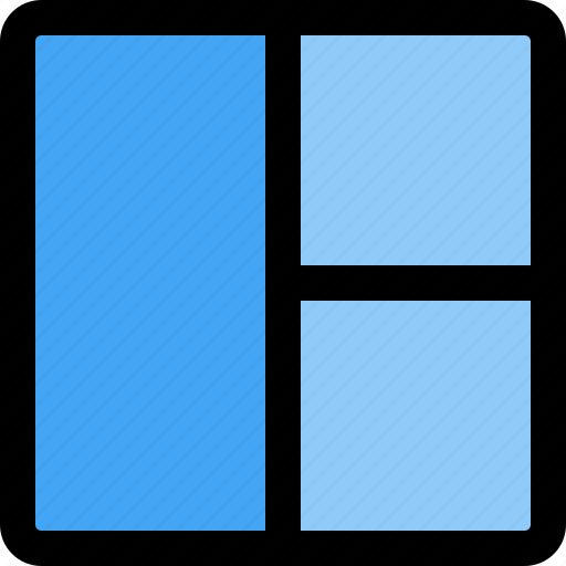 Left, sidebar, grid, table icon - Download on Iconfinder