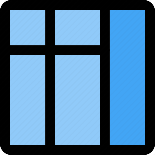Right, sidebar, list, grid icon - Download on Iconfinder