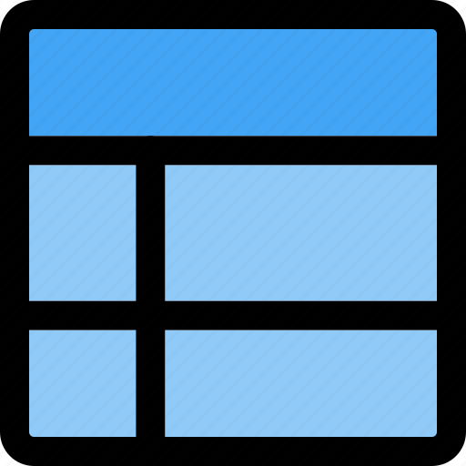 Top, sidebar, list, grid icon - Download on Iconfinder