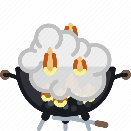 Cooking, fire, flames, grill, smoke, barbecue icon - Download on Iconfinder