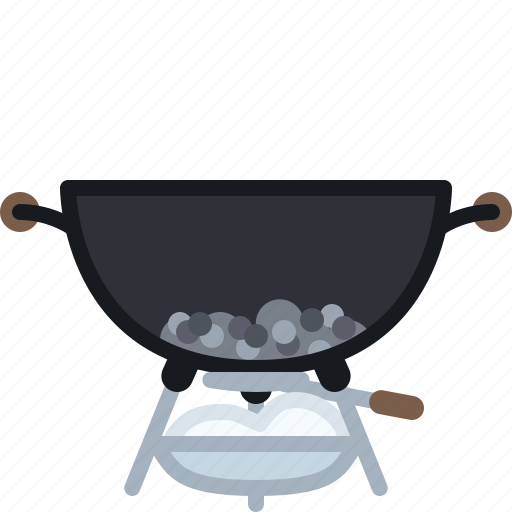 Ash, coal, cooking, grill, spillage, barbecue icon - Download on Iconfinder