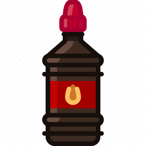 Bottle, burn, cooking, grill, starter, barbecue icon - Download on Iconfinder