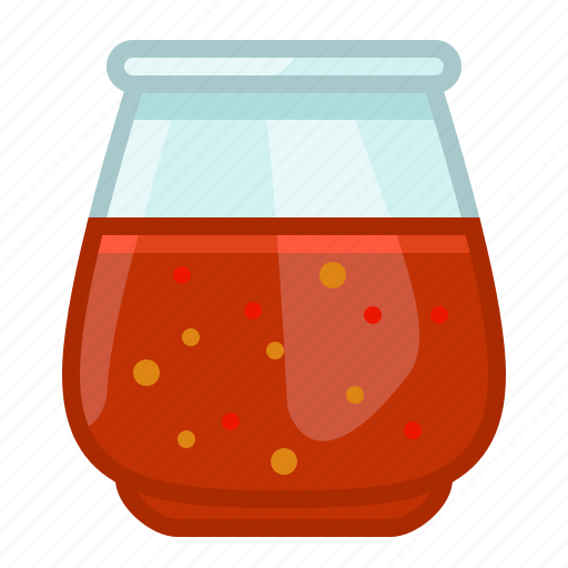 Chilli, cooking, glass, grill, sauce, barbecue icon - Download on Iconfinder
