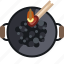 briquettes, coal, cooking, fire, grill, barbecue 