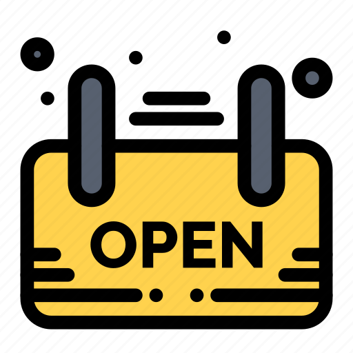 Board, open, shop, signage icon - Download on Iconfinder