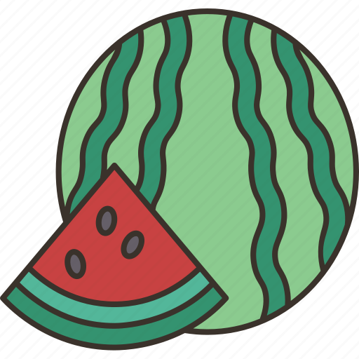 Watermelon, fruit, sliced, fresh, juicy icon - Download on Iconfinder