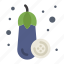 eggplant, food, vegetable 