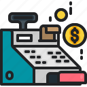 cash, machine, payment, checkout, register, commercial, finance