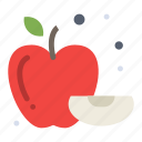 apple, food, fruit 