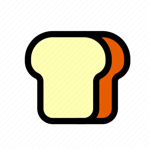 Bread, breakfast, sandwhich, food, grocery, bakery, loaf icon - Download on Iconfinder