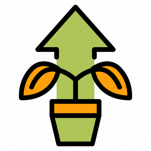 Growth, increase, arrow, business, chart, investment, money icon - Download on Iconfinder
