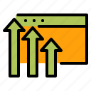 growth, increase, arrow, business, chart, upgrade, above, setting