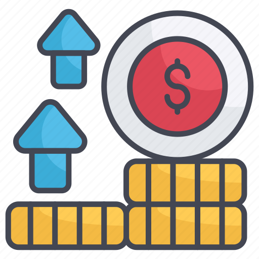 Business, market, growth, money, success icon - Download on Iconfinder