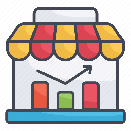 Financial, growth, retail, supermarket, business icon - Download on Iconfinder