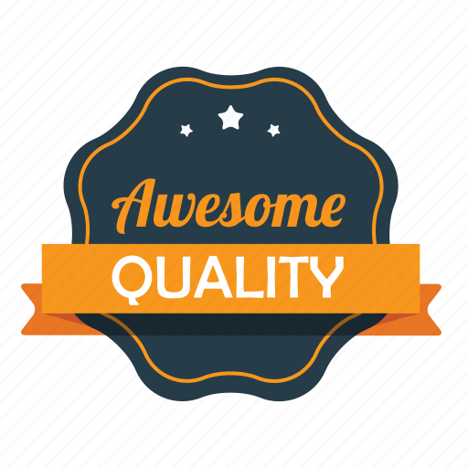 Awesome, emblem, guarantee, like, premium, quality, warranty icon - Download on Iconfinder