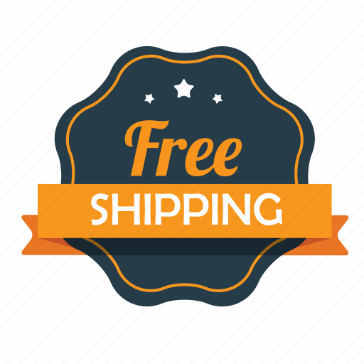 Ecommerce, emblem, free, free shipping, guarantee, shipping, shop icon - Download on Iconfinder