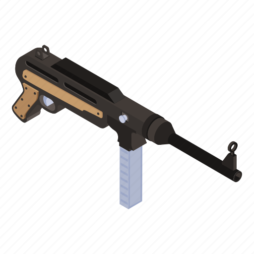 Gun, weapon, firearm, assault rifle, shotgun icon - Download on Iconfinder