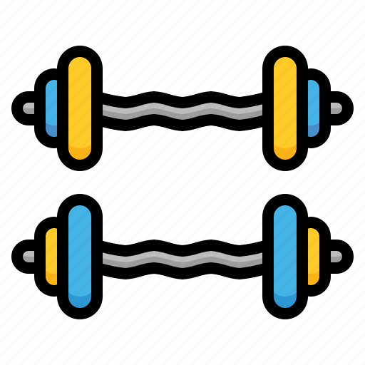 Fitness, gym, sport, barbell, dumbbell, health, weightlifting icon - Download on Iconfinder
