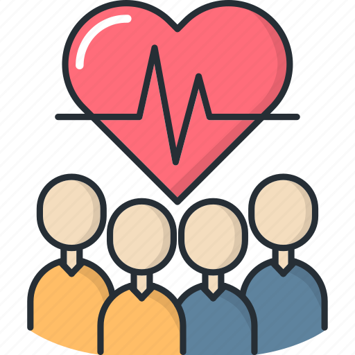 Community, fitness, goals, health, healthy, heart, love icon - Download on Iconfinder