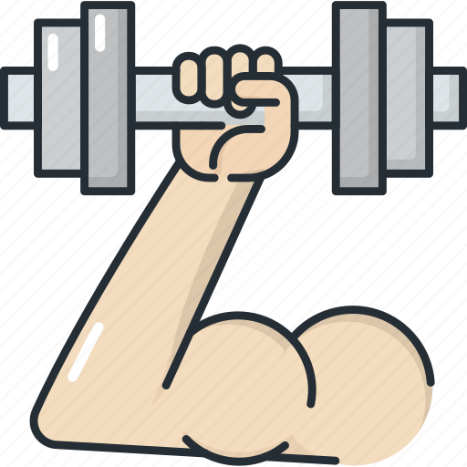Fitness, goals, gym, lifting, muscle, strong, workout icon - Download on Iconfinder