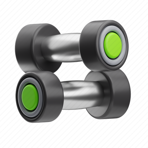 Dumbells, gym 3D illustration - Download on Iconfinder